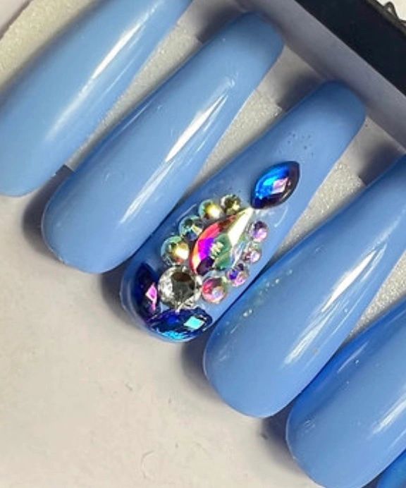 Glazed Periwinkle Petals