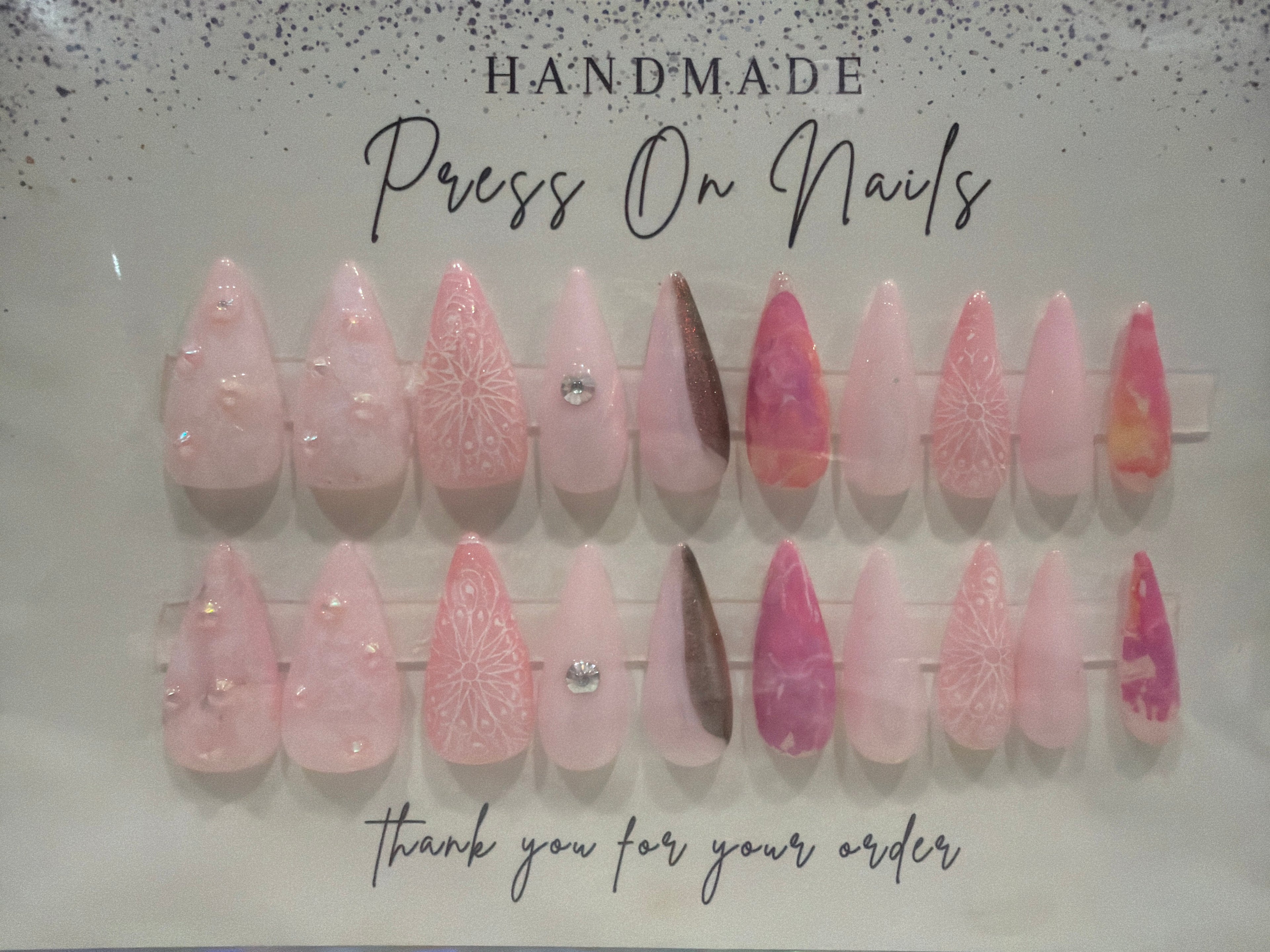 Pink and pearly