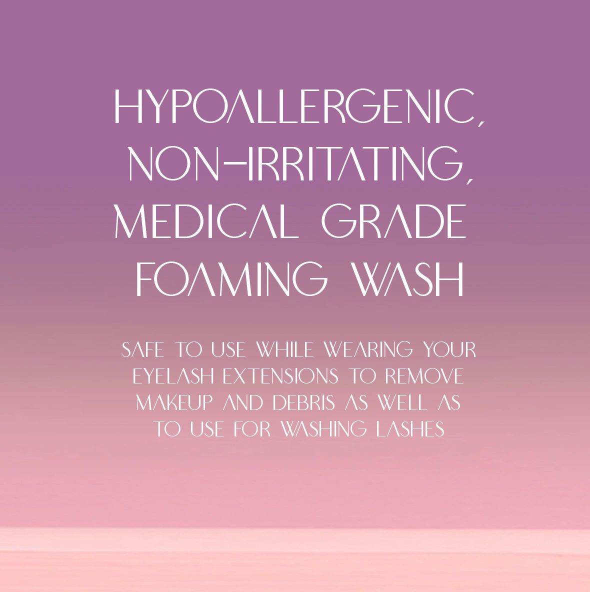 Eyelash Foam Cleanser