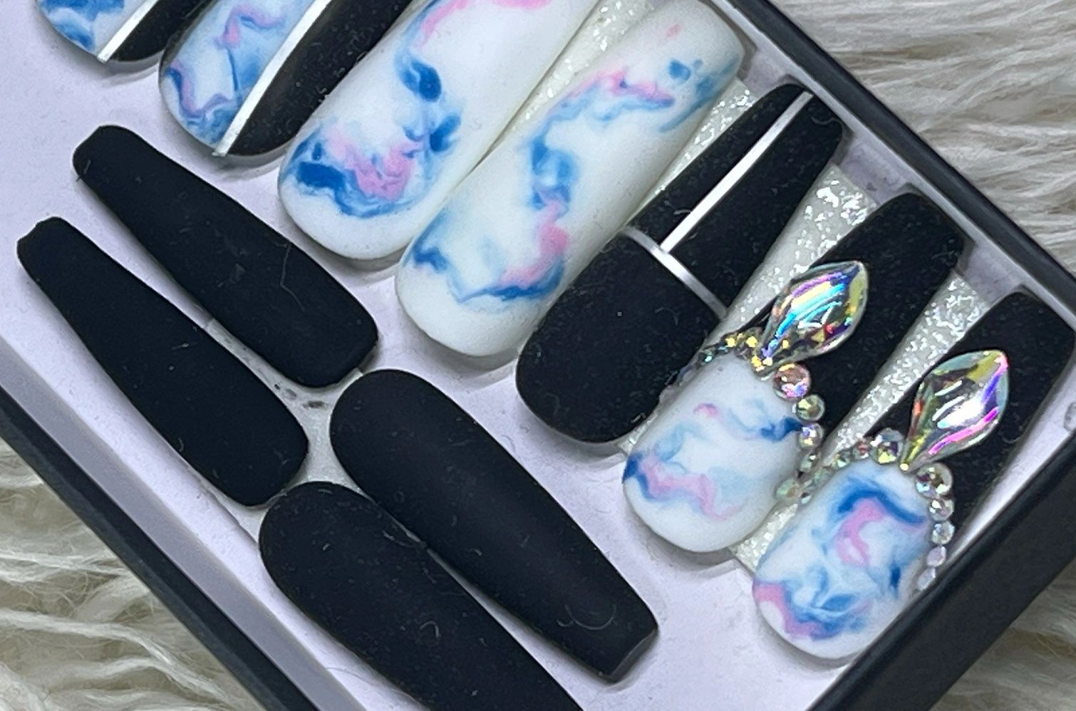 Midnight Ball - Matte & Gems
